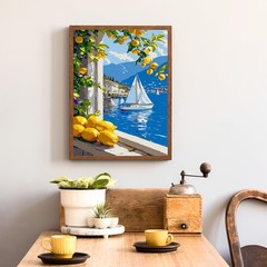 Paint by Numbers for Adults Beginner, Lemon Adult Paint by Number Kits on Canva.
