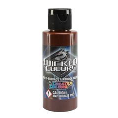 Createx Wicked Detail Colors Detail Burnt Umber W069-02 2oz. For Airbrush Paint