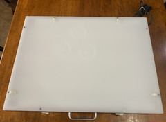 PORTA TRACE Model 1824 Gagne Stainless Steel Light Box 60 Watt 24 × 18