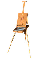 Jullian Paris Beechwood Full-Size Folding French Box Easel w/ Drawer
