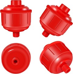 4PCS Disposable Air Water Filters, Mini Disposable Spray Gun Filter, Only Standa