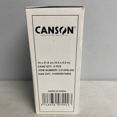 Canson Graduate Series Sketch & Notes Book 5.5″X8.5″ Case Of 5