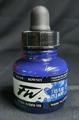 Daler-Rowney FW Artists Ink Acrylic Ink Liquid Prussian Blue (Hue) NEW