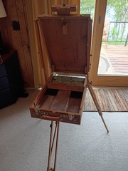 VINTAGE GRUMBACHER # 286 PORTABLE ARTIST EASEL Jullian Brevete