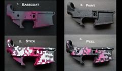 2pk ADHESIVE Camouflage Airbrush SprayPaint Duracoat Gun Stencils A-TACS DIGITAL