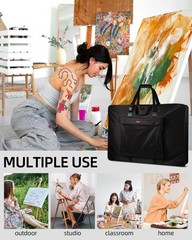 Nicpro Large Art Portfolio Bag 35 x 43 Inches 35 x 43 inches, 35 x 43