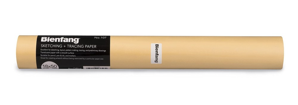 Sketching & Tracing Paper Roll, Canary Yellow, 18 Inches 20 Yards, Large – fo…