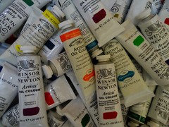 Winsor & Newton Artists’ Oil Colours, 37 ml tubes, 99 colors, flat rate shipping