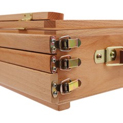 Adjustable Storage Box Easel,Painting Board Stand with Drawers,Storage Box Easel