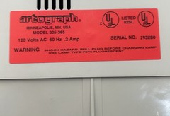 Artograph Light Tracer LightTracer Light Box 225-365 Drawing Crafts 12×10 READ