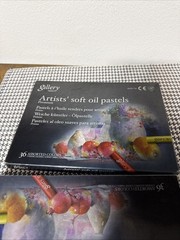 Gallery Soft Oil Pastel for Artist Premium 36 Colors Drawing MOPV36
