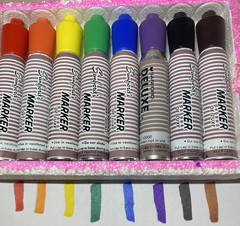 Vtg. Sanford Deluxe #10078 Marker Set, Tested, 1 Period Replacement, FREE SHIP!