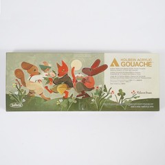 Holbein Acrylic Gouache Rebecca Green’s 12 Color Set Collection