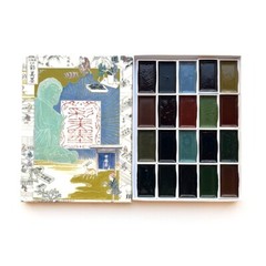 Saibiboku Kobaien Kissho traditional Japanese Painting Pigments 20 Colors New JP