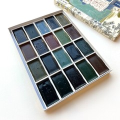 Saibiboku Kobaien Kissho traditional Japanese Painting Pigments 20 Colors New JP