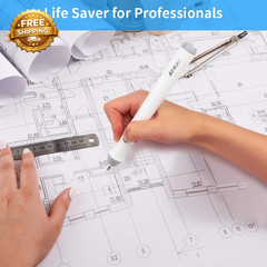 Electric Eraser for Drawing Battery Operated Eraser with 140 Refills Electric
