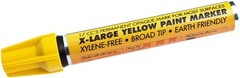 Forney 70832 Marker, Paint, Extra Large, Yellow 1 Count (Pack of 1),