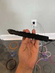 3Doodler Flow 3D Printing Pen Kit Assorted Filament