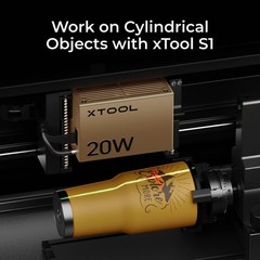 Roller RA2 Pro xTool S1 F1 P2 M1 Ultra Laser Engraver Rotary Must Riser Y-axis