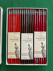 VENUS Col-Erase Colored Pencils Vintage 36 Pack in Box 1271 1272 1277 NOS