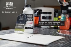 BASICS Acrylic Gesso Surface Prep Medium 16-oz – Chip Resistant & Matte Finish