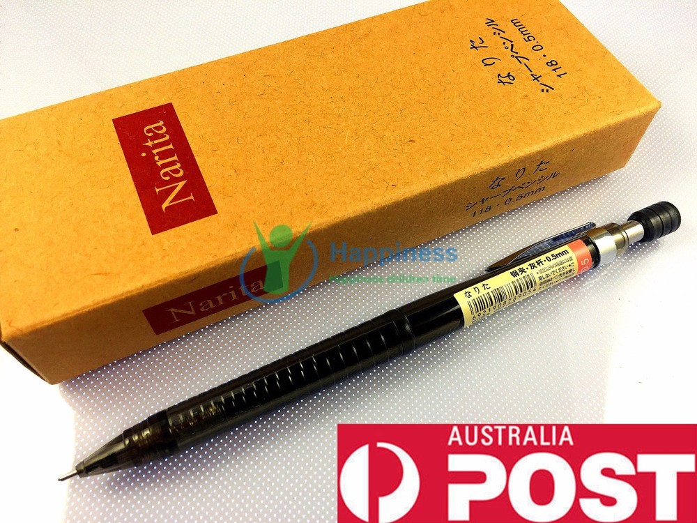 Narita Mechanical Pencil 0.5mm Smoke Brass parts The most cost-effective
