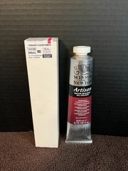 NIB Winsor & Newton Permanent Alizarin Crimson Water Mixable Oil Colour 1537468