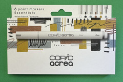 Copic Acrea Paint Markers – Set of 6, Essentials Colors
