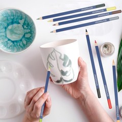 10Pcs Underglaze Pencils Water-Based Underglaze Pencil Set Under Glaze