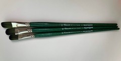 Tintoretto synthetic oil painting brushes, Made in Italy