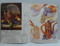 Vintage How to Draw Still-Life Heads Flowers Boats Art Book Walter Foster