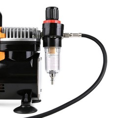 Meeden Airbrush Compressor Kit – 1/5 Hp Quiet Air Compressor For Model Painting