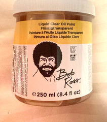 Bob Ross 3-Piece Basecoat Set – White, Black, Clear, 8.4 oz. Each