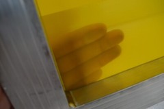6pcs Pre-stretched Screen Frame 10″x 14″ Inner Size with 305 mesh Yellow Screen