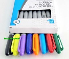 Permanent Markers (GM) Multi Colour Marker Surface Pen Art Bullet Tip Marker Pen