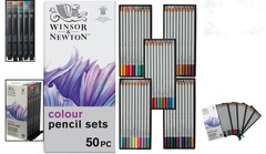 Studio Collection 50-Piece Colour Pencil Set