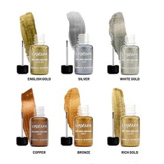 Liquid Gold Leaf Paint 0.68 fl oz Alcohol Based Fast Drying Rich Gold