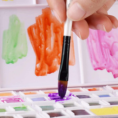 Filbert Paint Brushes Set, 12 PCS Artist Brush for Acrylic Oil Watercolor Gou…