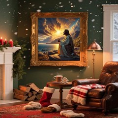 Jesus Paint By Numbers For Adults 16×16 DIY Kit Wall Art Decoration Art New