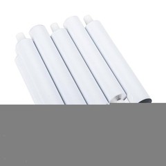 10 Pieces Empty Aluminum Tubes 50 ml Squeezable Jar for Cosmetic Craft Sauce