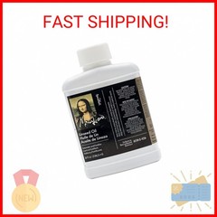 Speedball 8-Ounce Mona Lisa Linseed Oil, Clear (170008)