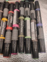 Premiere By Nicole Dual Tip Design Marker Lot Of 16