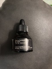 Higgins Waterproof Black India Ink 1 oz. Glass Bottle 4415 Vintage Box1-5