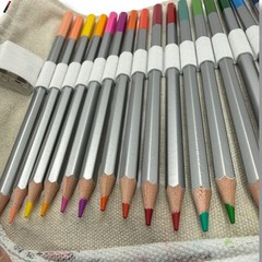 48pc Art Pencil Set Oil Based Water Soluble Sketch Pencils w/ Case XXYOUPIN
