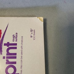 Vtg Hunt Bienfang Newsprint 100 Sheets Studio Series 9″x12″ Vintage 506R