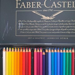FABER-CASTELL Watercolor Pencils Sketchbook Brush Drawing Paper