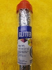 3 Horizon Group .6 Ounce Glitter Tubes Silver,Red,Purple
