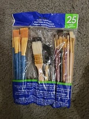 SUPER VALUE PACK BRUSHES, 25 PIECES, WALMART BRAND