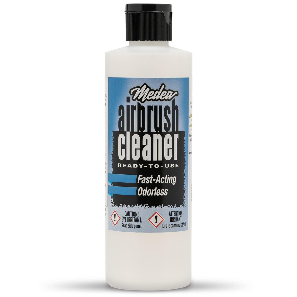 Medea Airbrush Cleaner 8 oz – Ready-to-Use Solution for Airbrushes, Paint Bru…