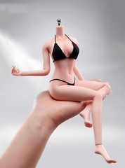 1/6 Scale Female Body,12inch Super Flexible Plump Body Type Female Figure wit…